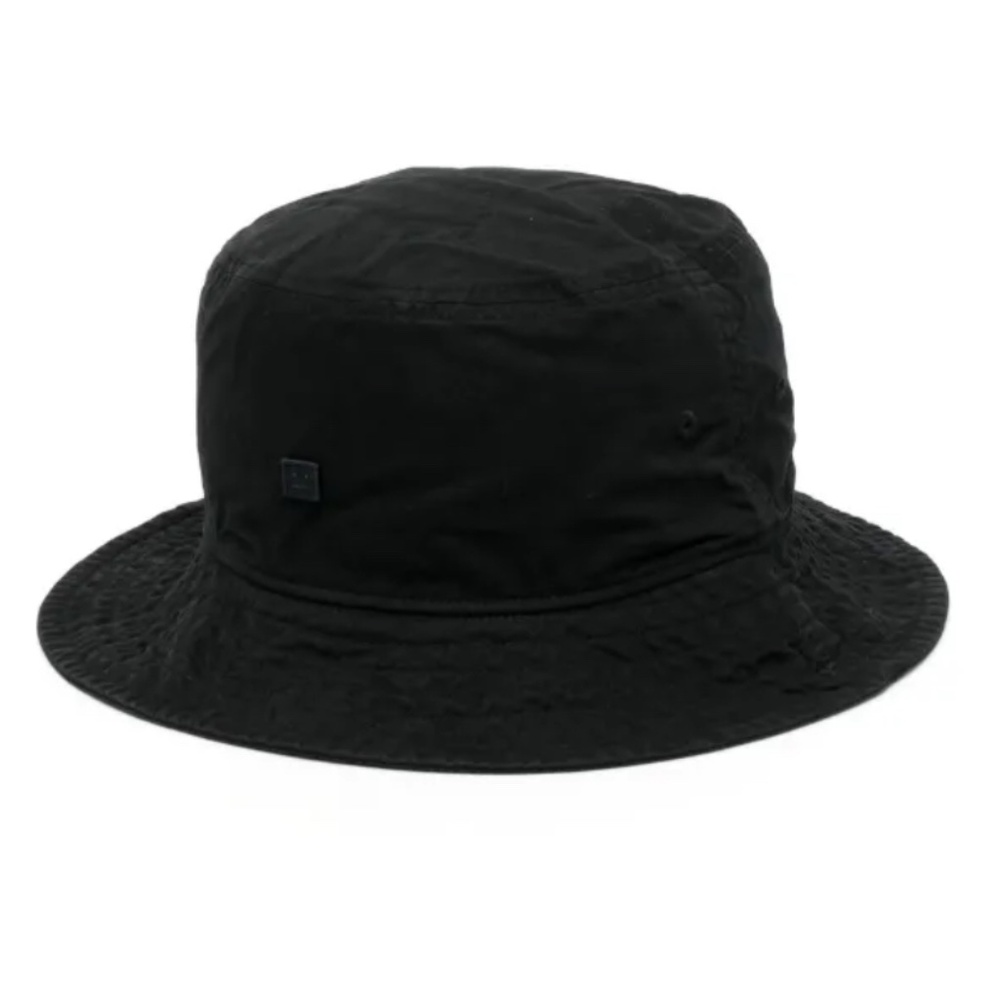 Acne Studios Black Bucket Hat